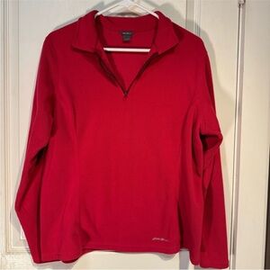 Eddie Bauer Pink Pullover Fleece